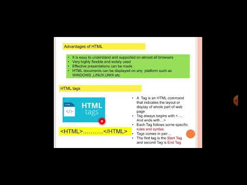 7th std computer introduction to HTML' - YouTube