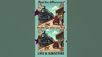 Only 1% Can Spot All the Differences! 🎯Test Your Eyes & Brain! 🧠 #spotthedifference #shorts