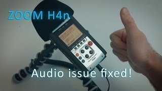 Zoom H4n - Super Distortion/Static/Noise Issue (Solved)