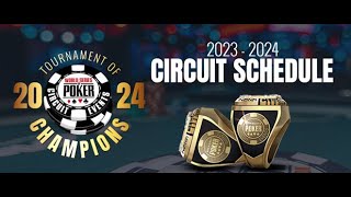 WSOP Circuit Schedule 2023-2024 - US