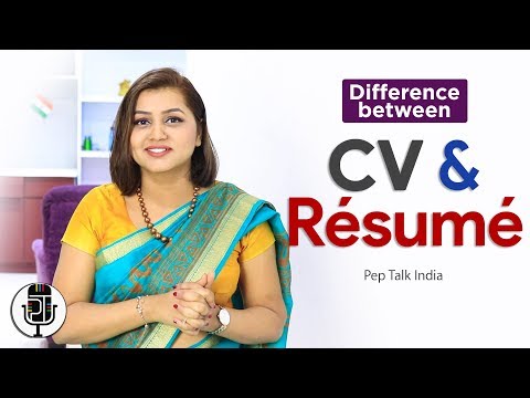 Difference Between Cv And Resume Explained Cv Vs Resume Interview Skills