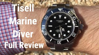 Tisell Marine Diver No-Date Review | Best Rolex Submariner Homage under $300??