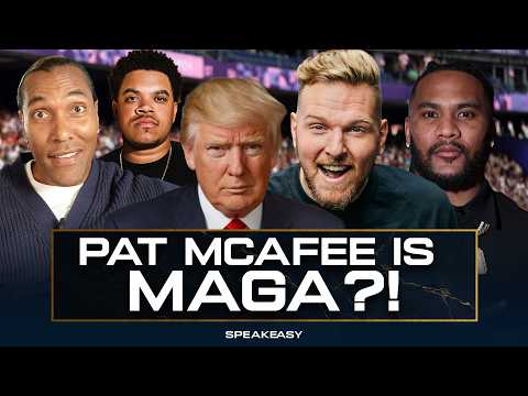 Pat McAfee BREAKS THE INTERNET After Sitting Next to Trump! | The Speakeasy REACTS