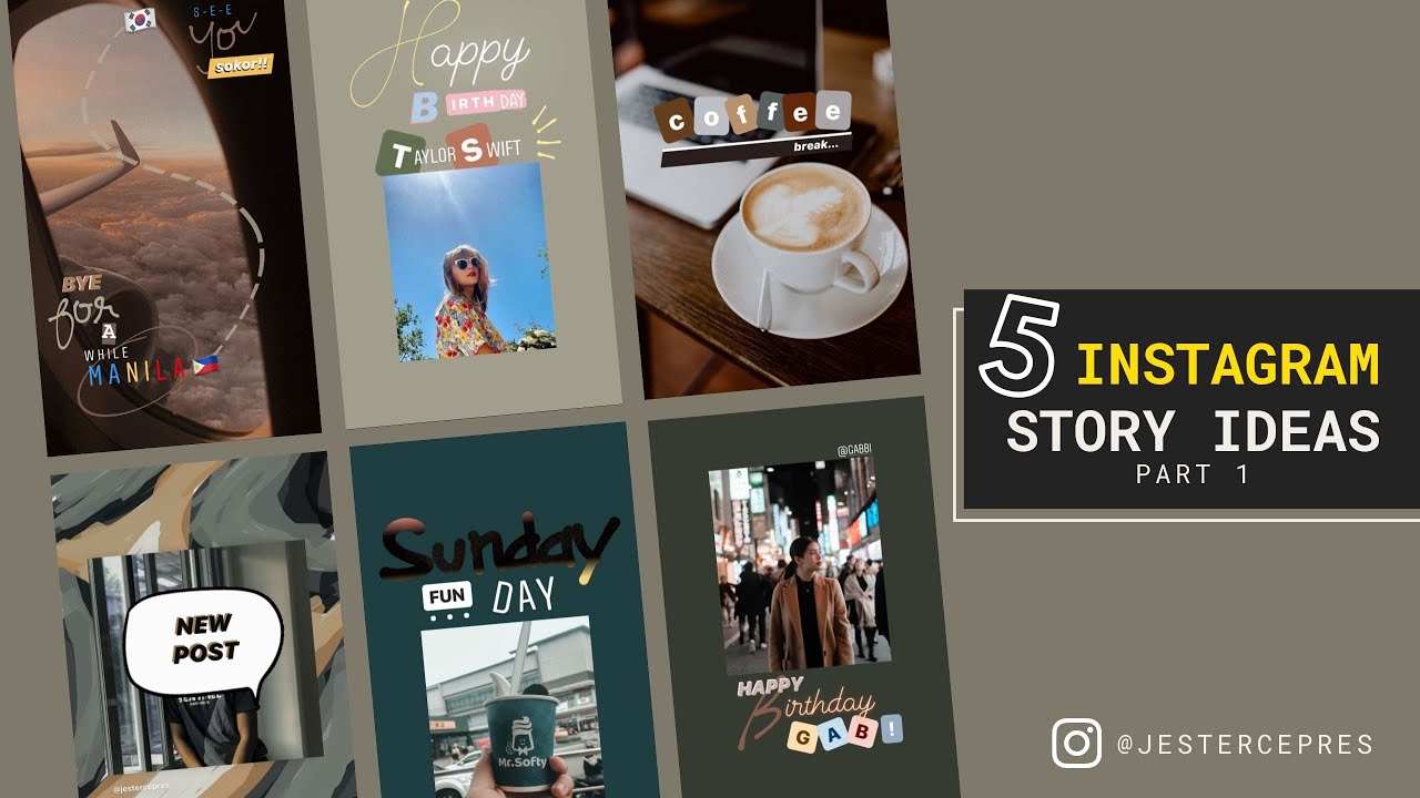 Creative ways to edit your Instagram Stories｜ Using ONLY Instagram APP ...