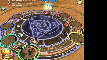 wizard101 random pvp, me vs a balance