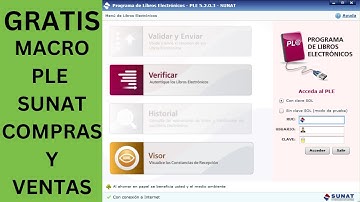 🚀GRATIS MACROS PLE 5.2  COMPRAS 8.1,8.2 Y VENTAS 14.1 (2023)🚀