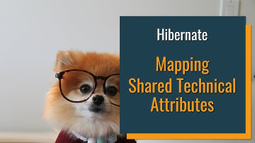 The Best Mapping for Shared Technical Attributes With Hibernate