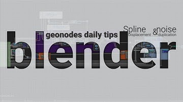 The wormhole | blender fields geonodes daily, tip 15