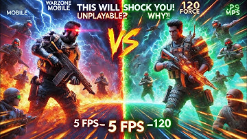 Warzone Mobile vs. Delta Force Mobile: Which Runs Better on Low-End Devices❓ #gaming