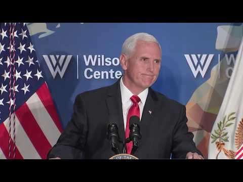 WATCH: Vice President Mike Pence speaks on U.S.-China relations at Woodrow Wilson Center