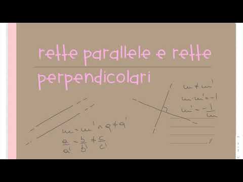 Video: Le linee parallele dipendono?