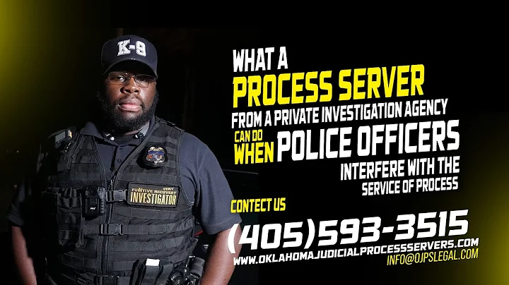 Service of Process vs. Police Obstruction: What You Need to Know