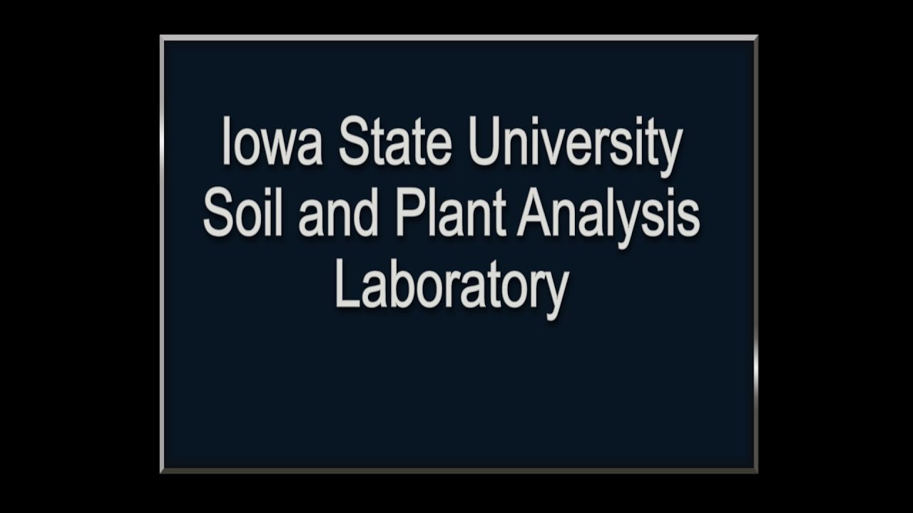 512 Lesson 10 - tour of ISU Soil and Plant Analysis Laboratory