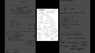 ⚡ TWO BLOCK SYSTEM in 5 MINS | Part 1 | Questions + Tricks | NEET + JEE Physics | Studyship📑 #neet