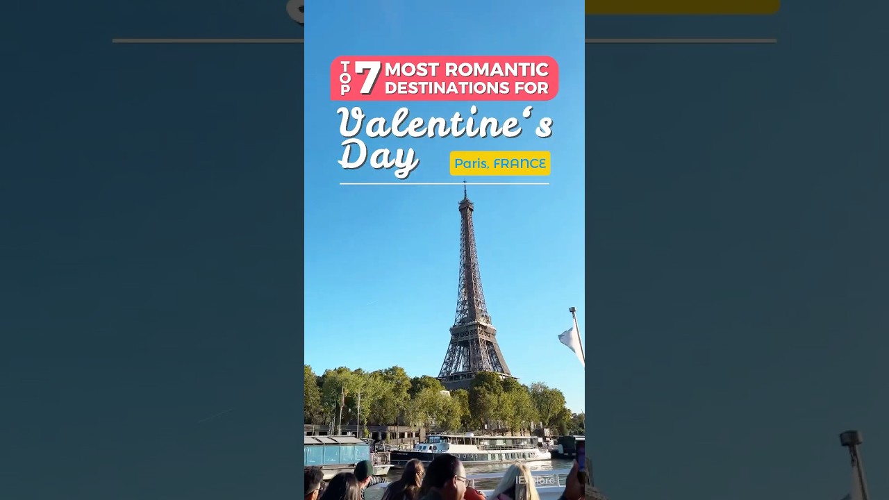 7 Best VALENTINE’S DAY Destinations for a Perfect Romantic Getaway! ✈️💕