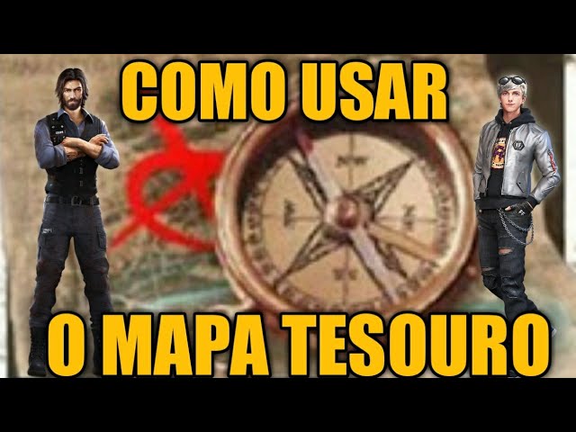 48 PESSOAS JOGANDO SÓ COM MAPA DO TESOURO NO FREE FIRE 