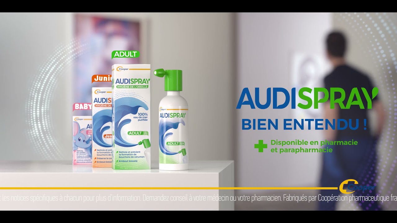 PUB TV AUDISPRAY ADULTE 10S 