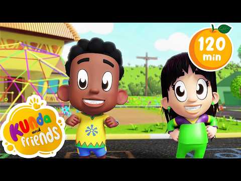 Head Shoulders Knees & Toes 🦵✨ | 2 Hours Mega Compilation | Body Parts & Kids Songs