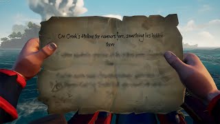 SEA OF THIEVES•RIDDLE GUIDE•CROOK'S HOLLOW•THE HIGHEST POINT LIFT LANTERN FLAME