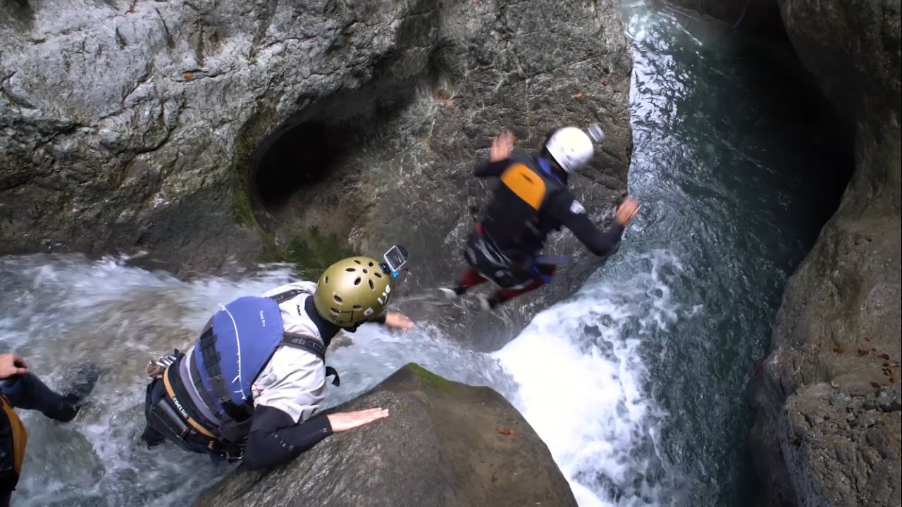 Canyoning in Switzerland andiamo! UPTOWN YouTube
