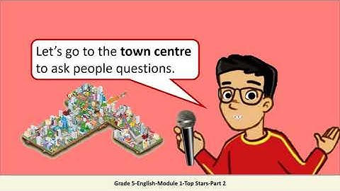 Grade 5 English Module 1 Top Stars Part 2