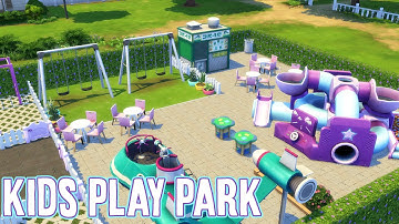 SIMS 4 SPEED BUILD // KIDS PLAY PARK