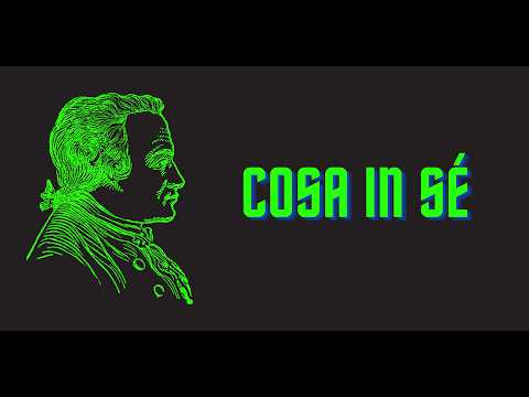 [Kant] La cosa in sé.