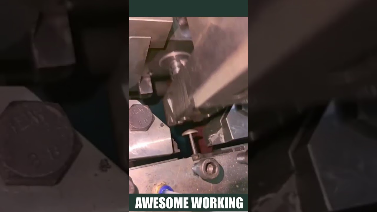 UMBRELLA NAIL - this is a very fast manufacturing process in the factory 