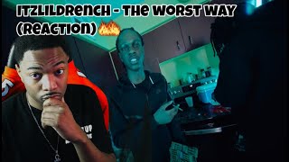 American Reaction To Toronto Rapper ItzLilDrench - Worst Way (Official Video)