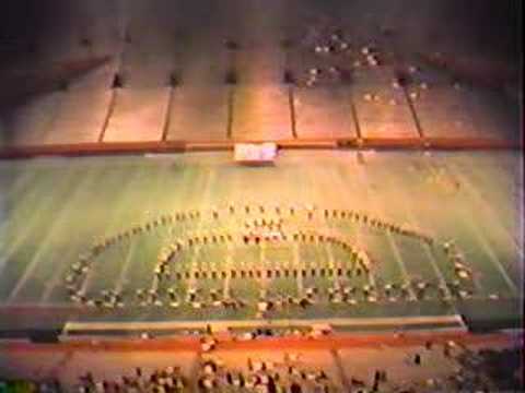 From Moultrie, GA in finals competition at the Tropicana Music Bowl, Florida Field, Gainesville FL, Fall 1985