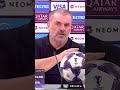 Postecoglou CLASHES with journalist who criticises Ronaldo 😡😲