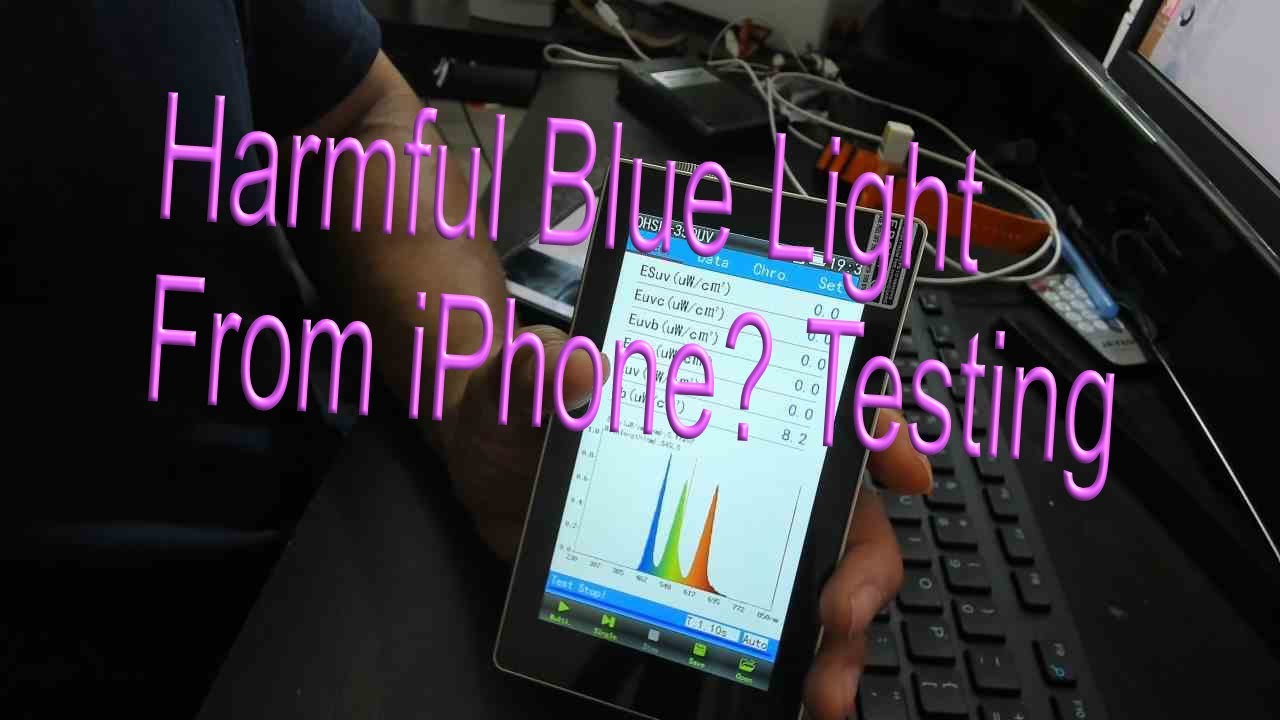 Apple iPhone Blue Light Damage your Eyes? YouTube
