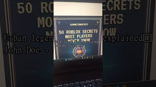 50 Roblox Secrets Most Players Never Know (eBook) 📕