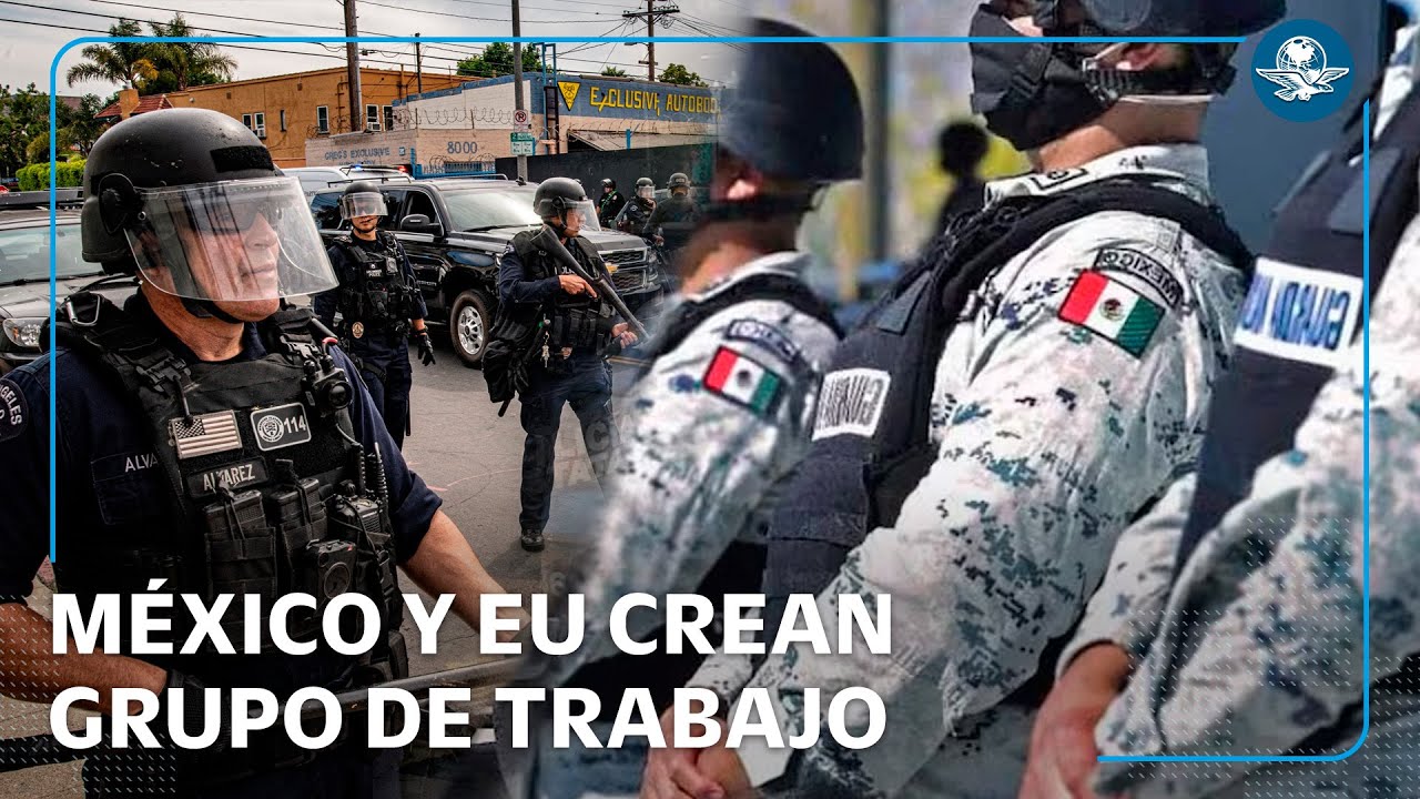 México y EU incrementan operativos contra tráfico de armas - YouTube