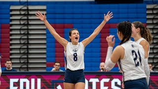 FDU Women's Volleyball Sweeps the Jaspers ๐งน
