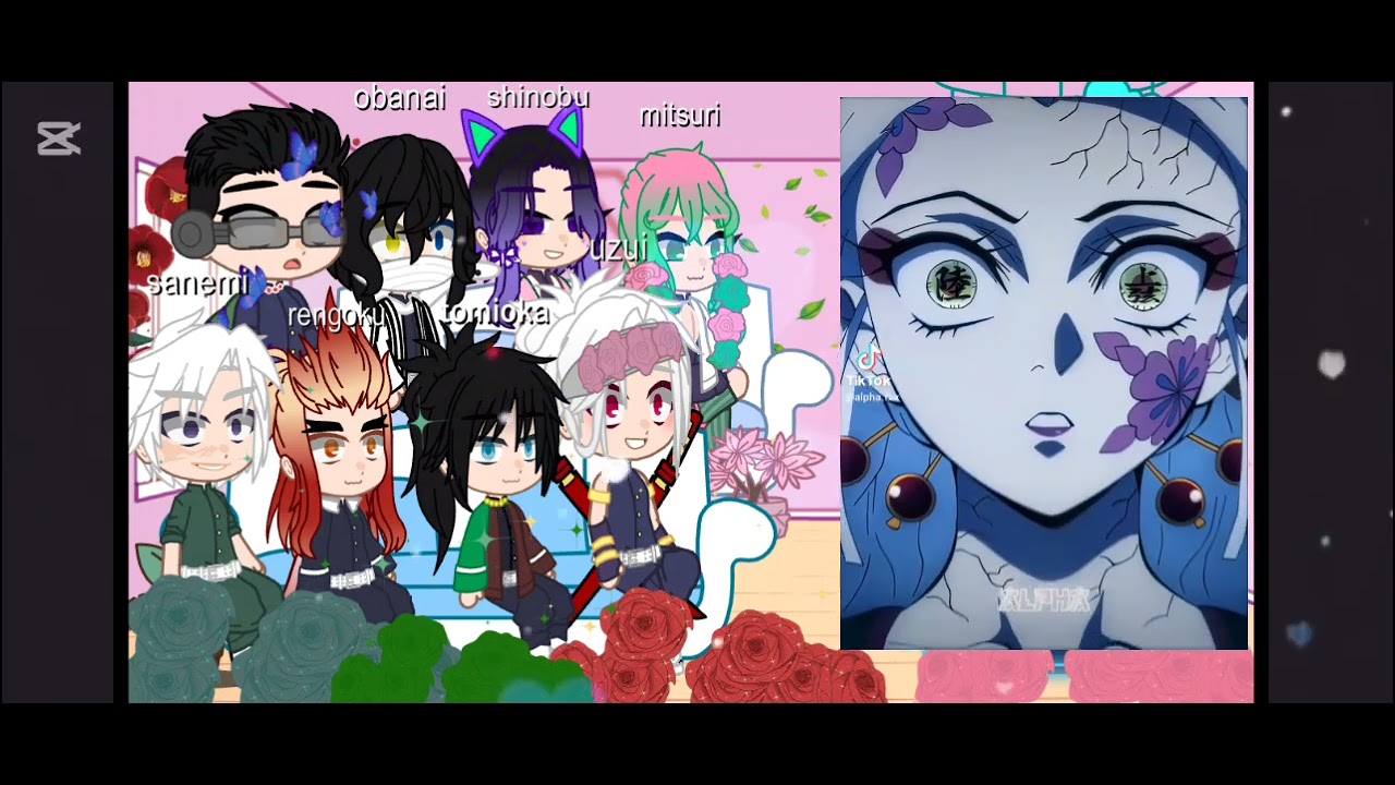 Los hashiras reaccionan a nezuko🪷🩷 (2-3)🗣️💮