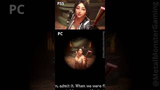 Mai PS5 vs PC - Part 5 #shorts  #SF6 #gaming #streetfighter