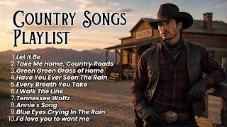 Let It Be, Take Me Home Country Roads - Golden Era Classic Country Songs Timeless 60s 70s 80s 90s