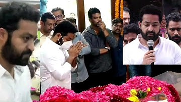 Jr Ntr And Prabhas Visuals @ Krishnam Raju House ||| #TPNTchannel
