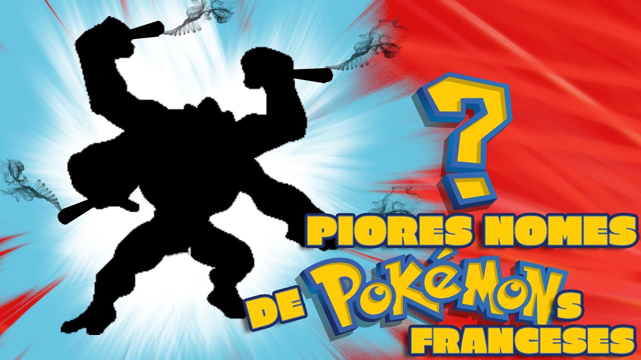 8 nomes bizarros de Pokémon em alemão