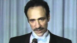 f murray abraham being named best actor at the 1985 academy awards