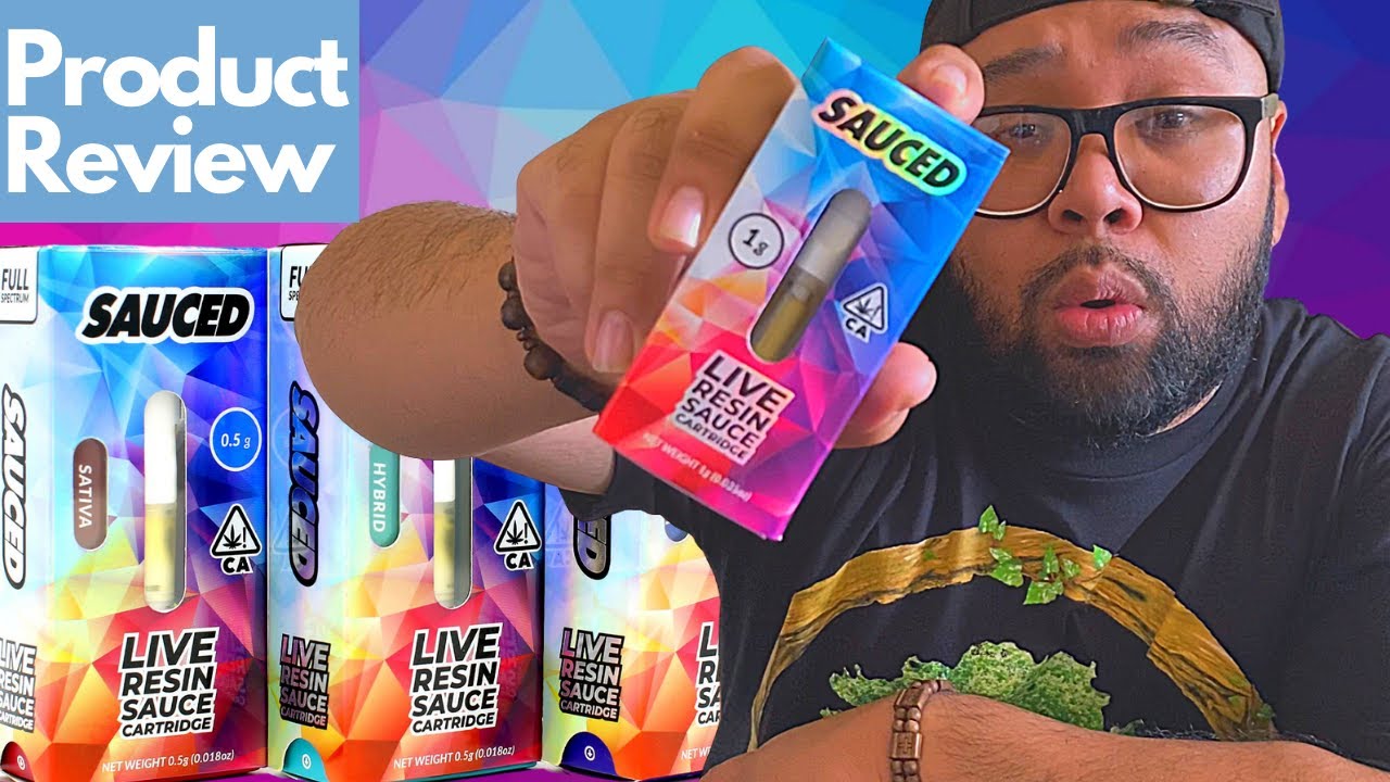 PRODUCT REVIEW GMO LIVE RESIN SAUCE CART BY SAUCED SUPPLY liveresincart productreview vape