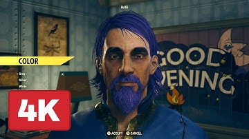 Fallout 76 Character Creator Gameplay in 4K