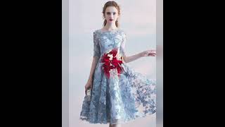 trending  korean  frock  design