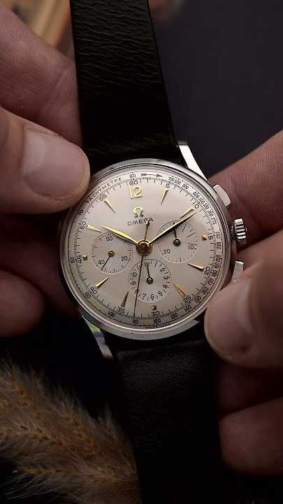 Omega Cal. 321 Chronograph from 1966 in 37mm steel. What a condition 🔐 #watches