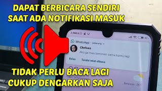 Cara buat NOTIFIKASI Android BERSUARA