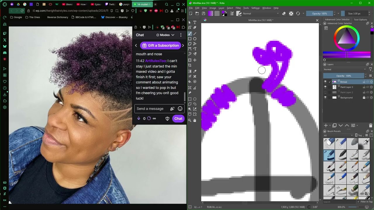 Animating @Min-Maxed-RPG  Stream