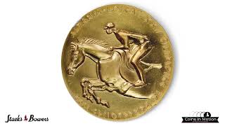 ALBANIA. Gold 10 Leke Essai (Pattern), 1990. Budapest Mint. NGC PROOF-68 Ultra Cameo.