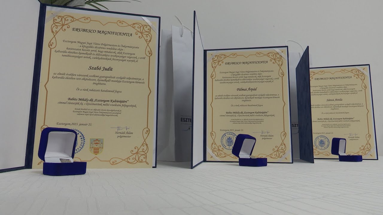 Kommentár Nélkül - 2023.01.23. - Átadták a Babits Mihály-díjakat Esztergomban