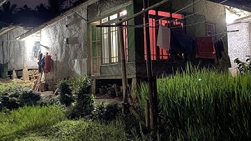 Kembali ke Jaman Dulu‼️Rindu Suasana Pedesaan Tenang Tentram, Kampung Tengah Sawah Hanya ada 5 rumah